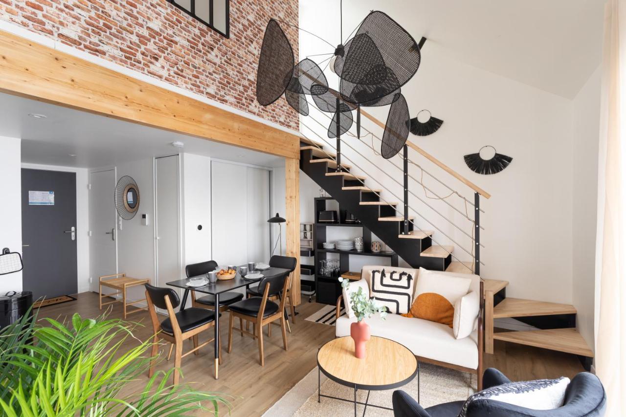 Le Saint Martin Bis - Bel Appartement Moderne Et Confortable Rennes Exterior photo