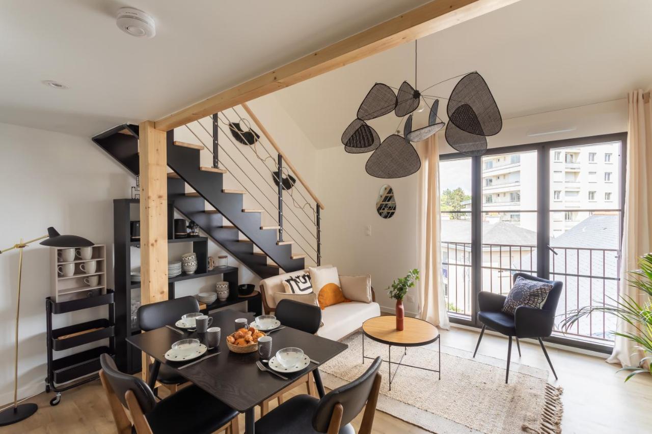 Le Saint Martin Bis - Bel Appartement Moderne Et Confortable Rennes Exterior photo